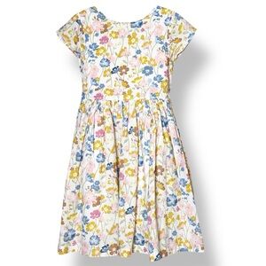 Cath Kidston Girl’s Ayda Dress‎ 5 6 floral classic tie back short sleeve cotton